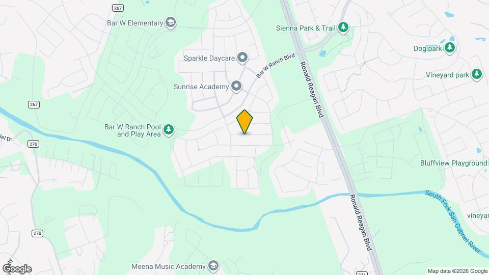 2316 Bravo Pass Map and Location Details