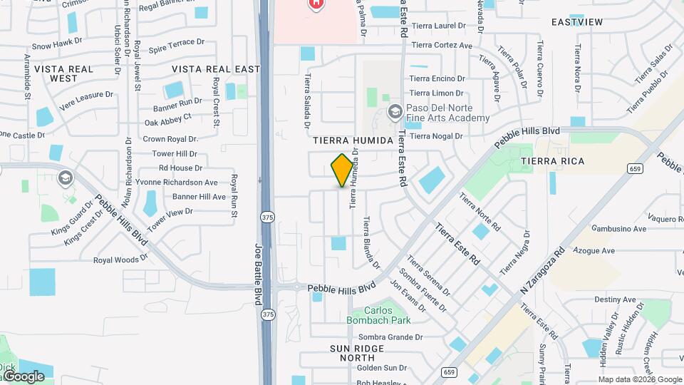 2372 Joshua Louis Dr Mapa y Detalles de la Ubicación