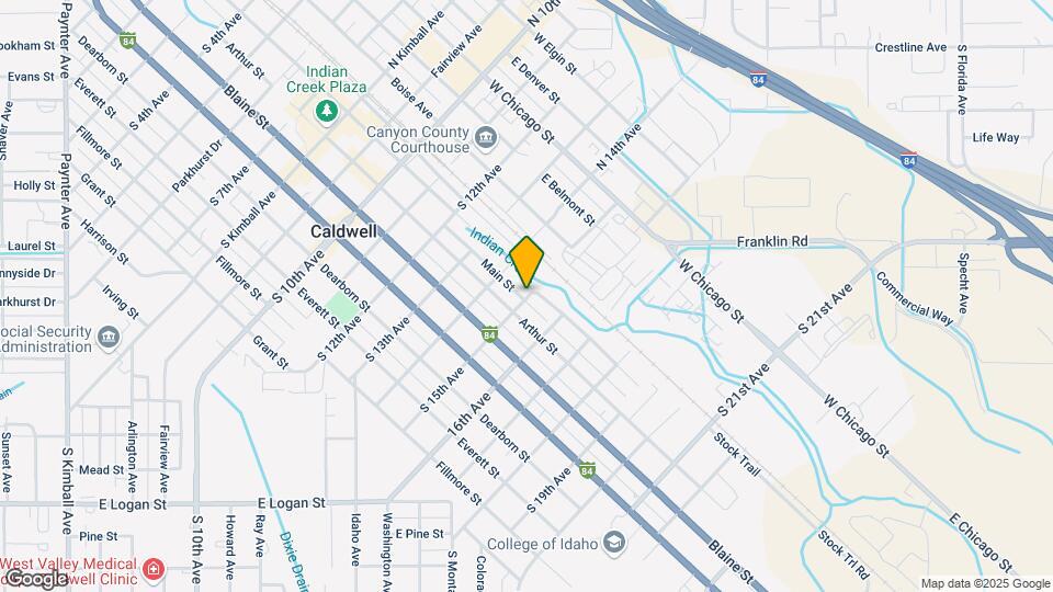 106 S 15th Ave Map and Location Details