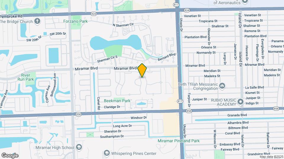 2613 SW 83rd Terrace Map and Location Details