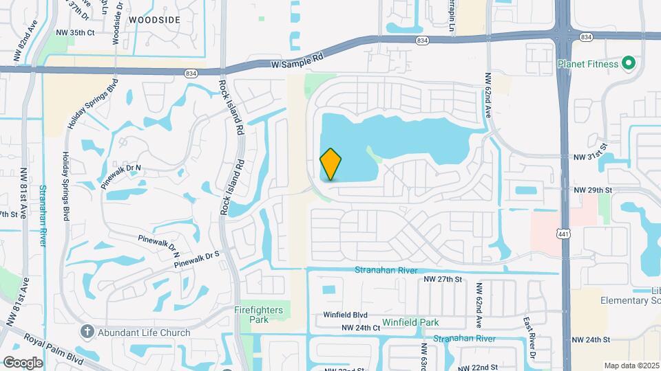 6801 Bayfront Cir Map and Location Details