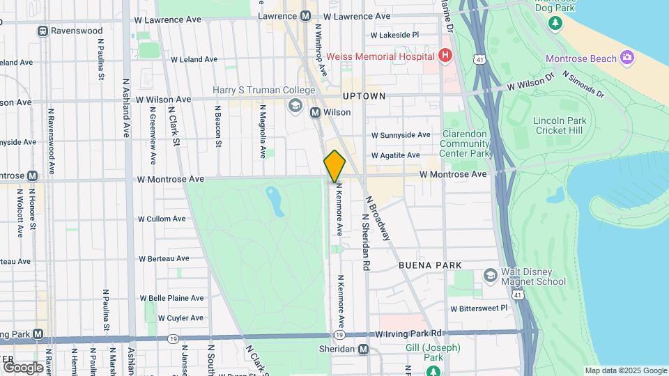 4346-4348 N Kenmore Ave Mapa y Detalles de la Ubicación