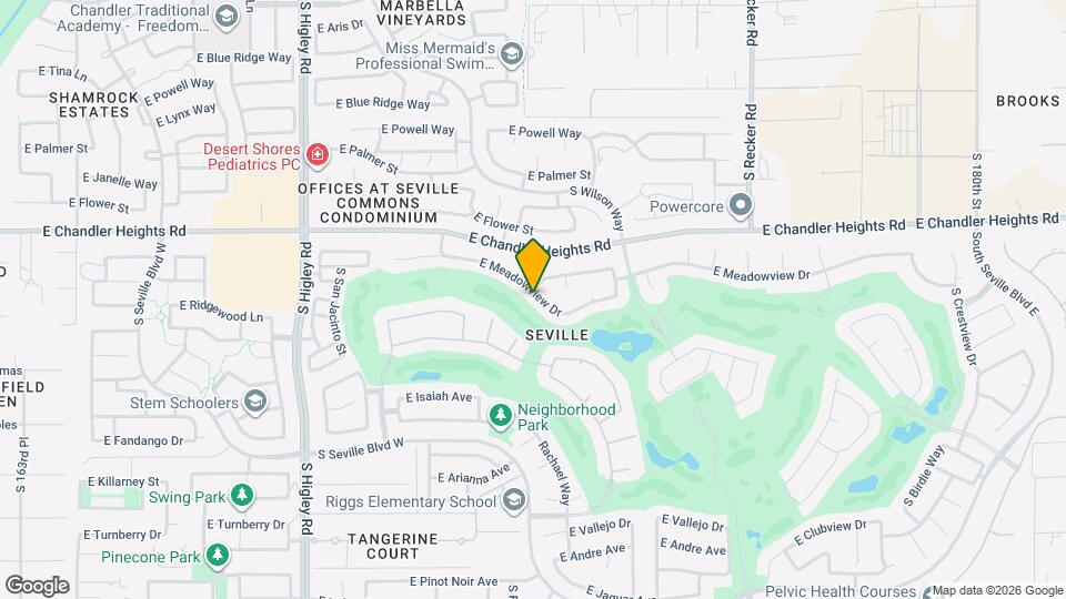 3613 E Meadowview Dr Map and Location Details