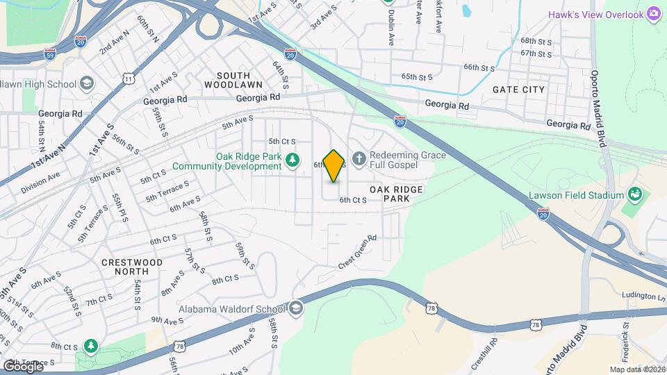 540 Athens Ct Map and Location Details