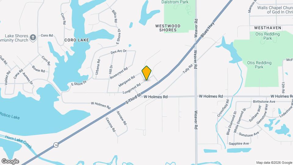 1179 Longcrest Rd Map and Location Details