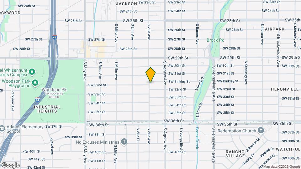 2444 SW Binkley St Map and Location Details