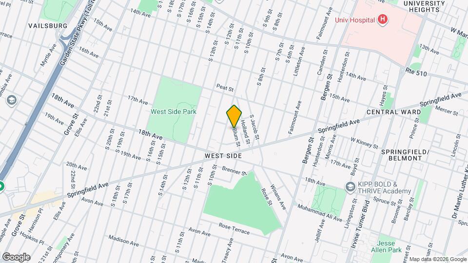 37 Blum St, Unit APT 1 Map and Location Details