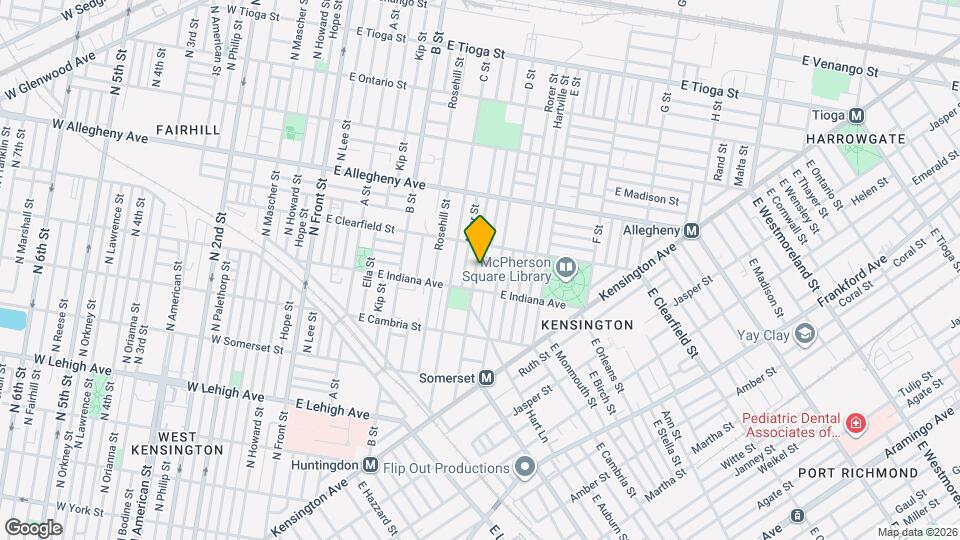 3039 Boudinot St Map and Location Details