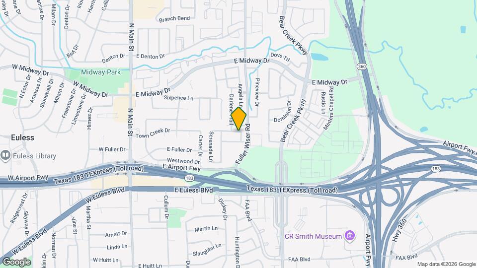 606 Serenade Ln Map and Location Details