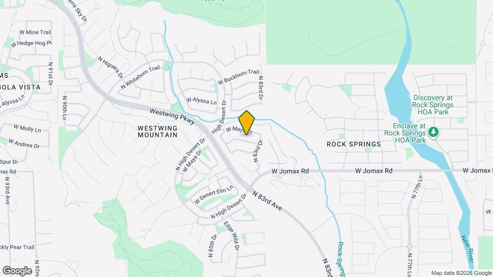 8352 W Molly Ln Map and Location Details