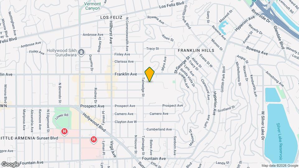 4238 Russell Ave Map and Location Details