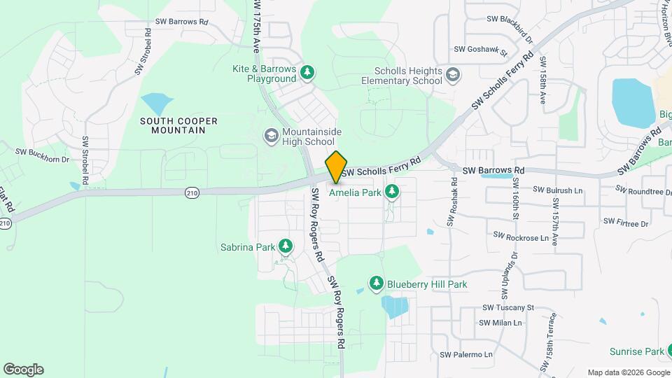 17025 SW Friendly Ln Map and Location Details