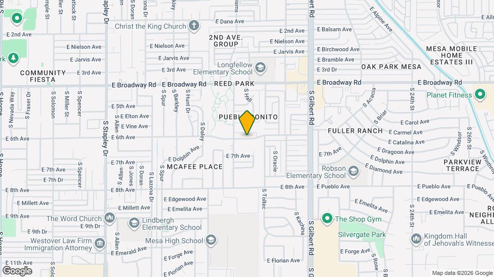 1746 E 6th Ave, Unit 1746 Mapa y Detalles de la Ubicación