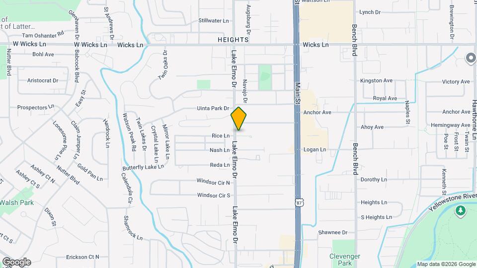 1303 Lake Elmo Dr Map and Location Details
