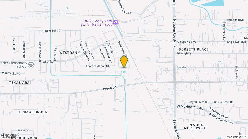 7535 Roaring Springs Dr Map and Location Details