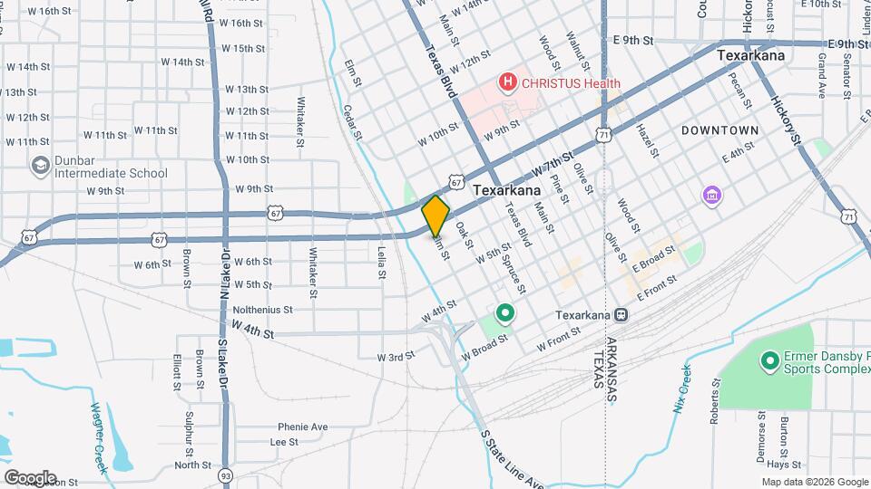901 W 7th St Mapa y Detalles de la Ubicación