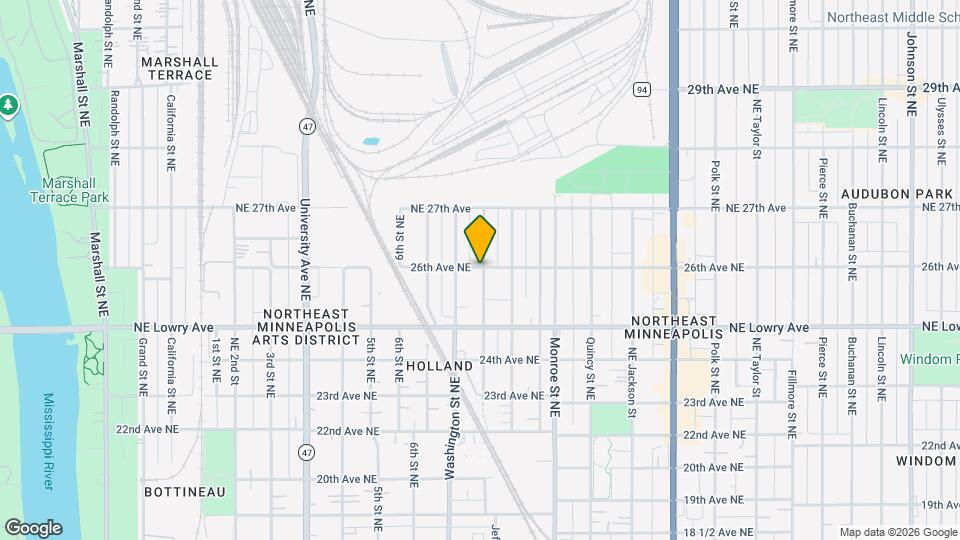 2550 Jefferson St NE, Unit 3 Mapa y Detalles de la Ubicación