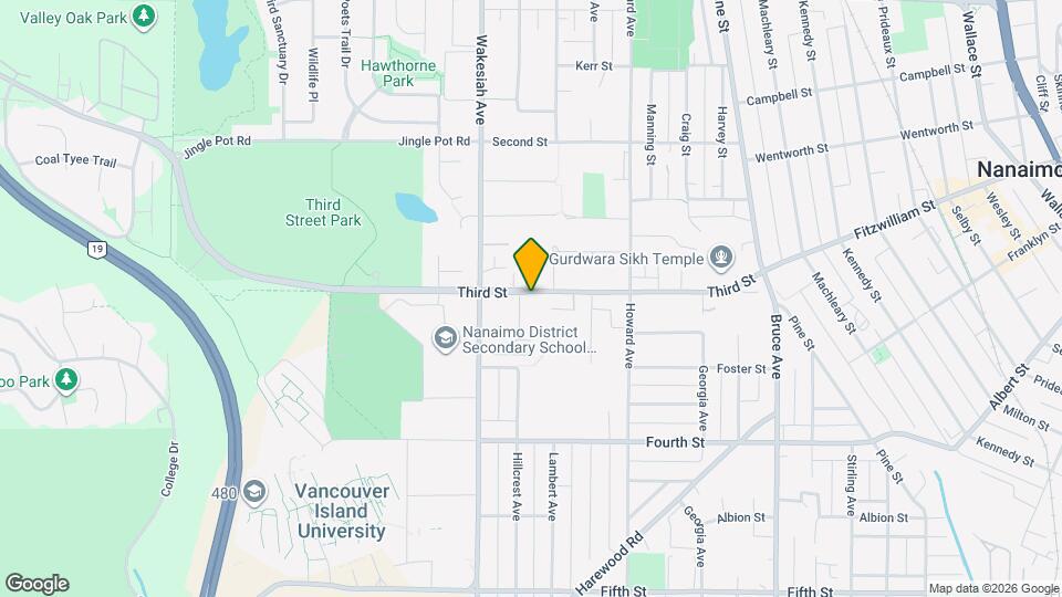 525 Third St Map and Location Details