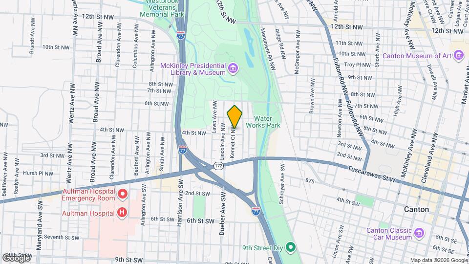 1719 4th St NW Map and Location Details