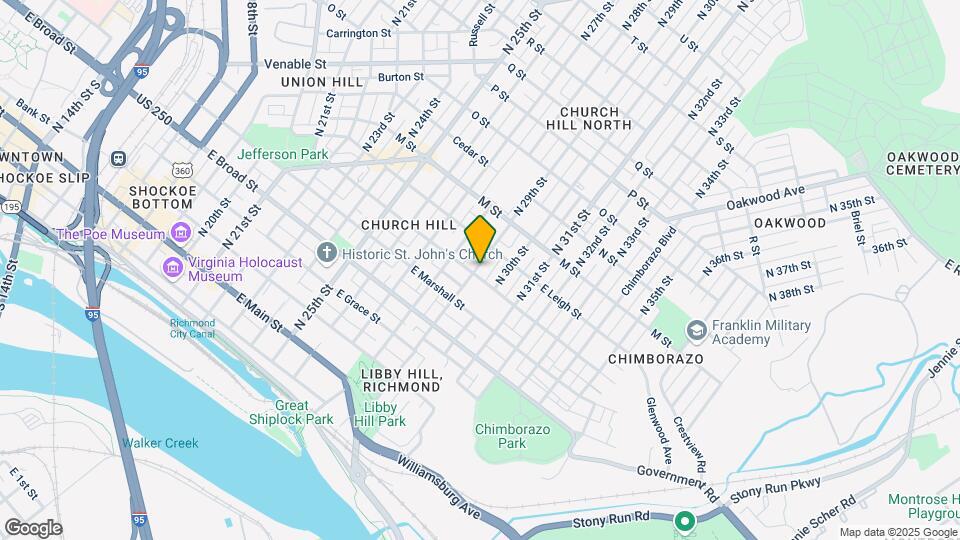 2902 E Clay St Map and Location Details