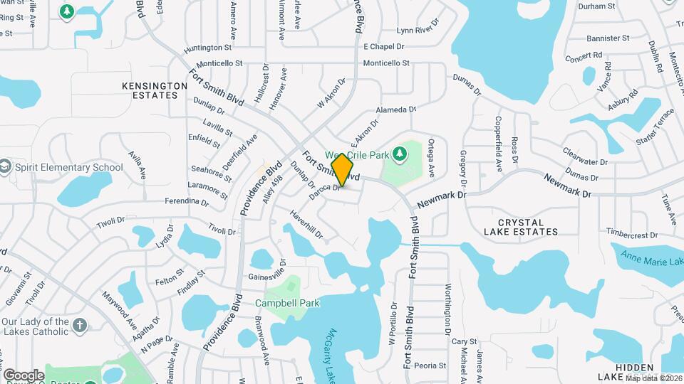 1509 Daroca Dr Map and Location Details