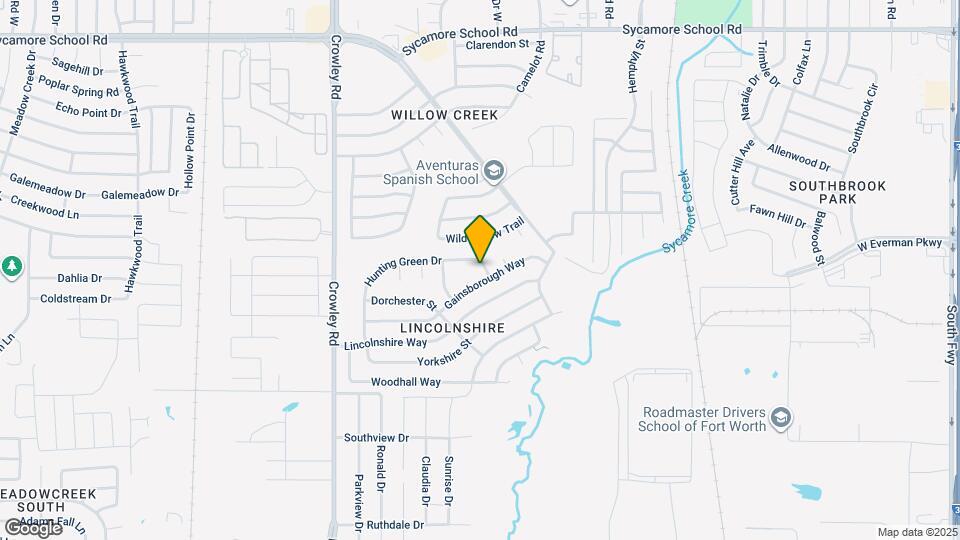 1509 Hunting Green Dr Map and Location Details