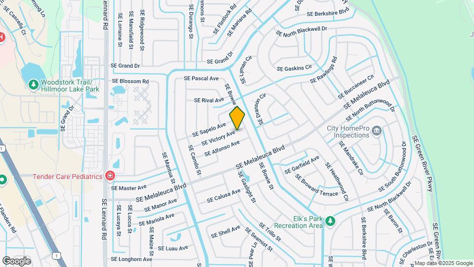 2574 SE Victory Ave Map and Location Details