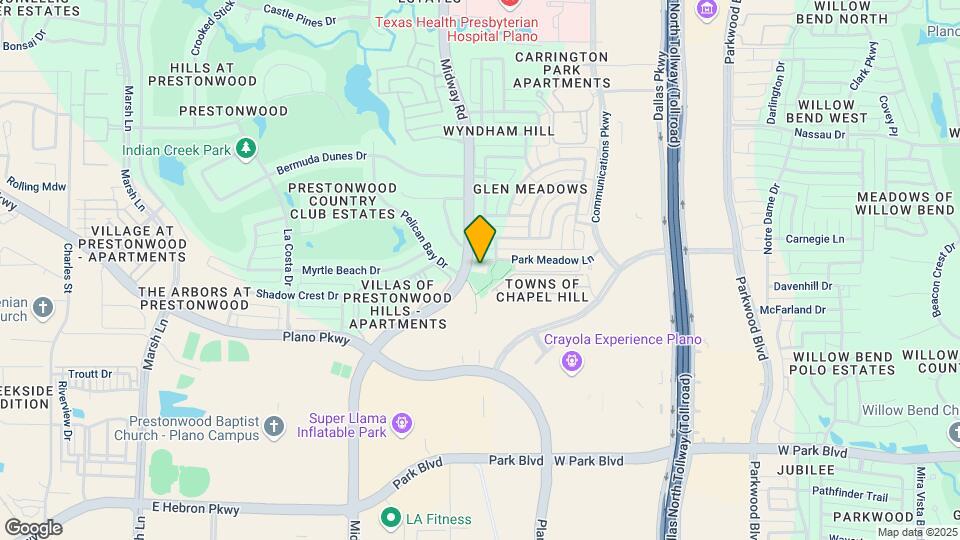 6324 Park Meadow Ln Map and Location Details