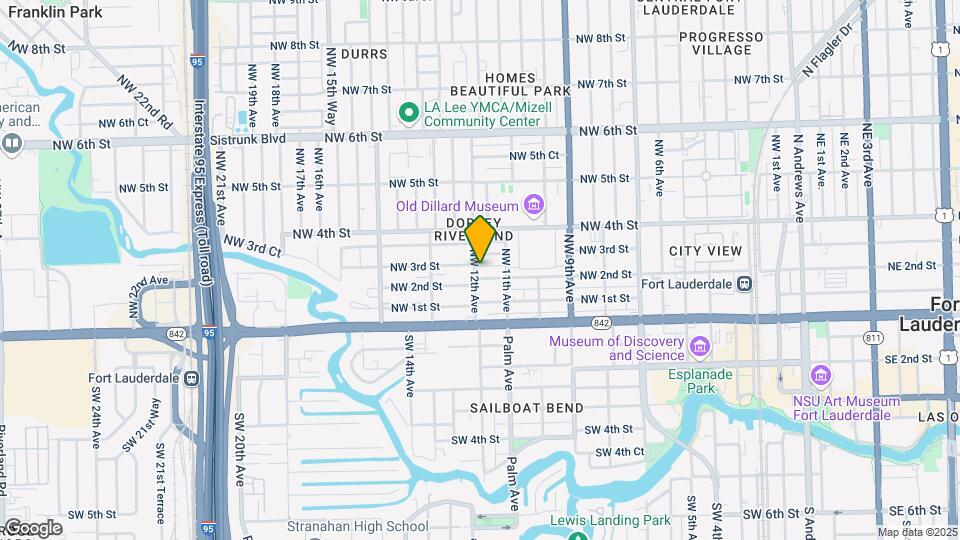 210 NW 12th Ave Map and Location Details
