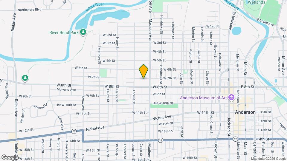 1019 W 7th St Mapa y Detalles de la Ubicación