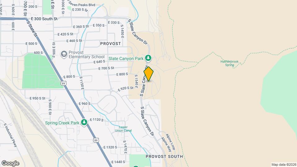 865 S Aspen Wy Map and Location Details