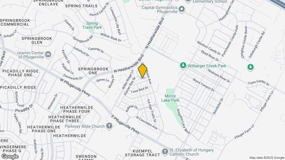 208 Gila Cliff Dr Map and Location Details