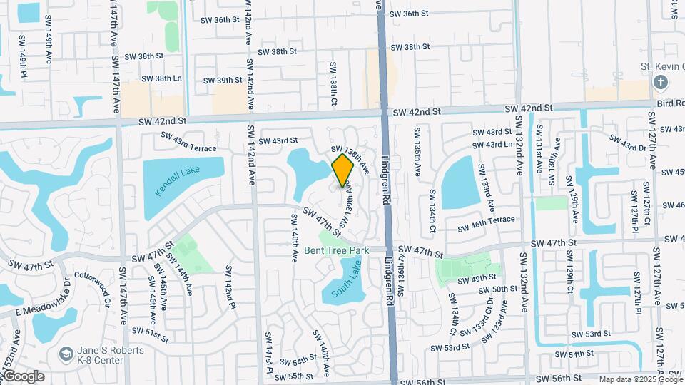 4576 SW 139th Ct Map and Location Details