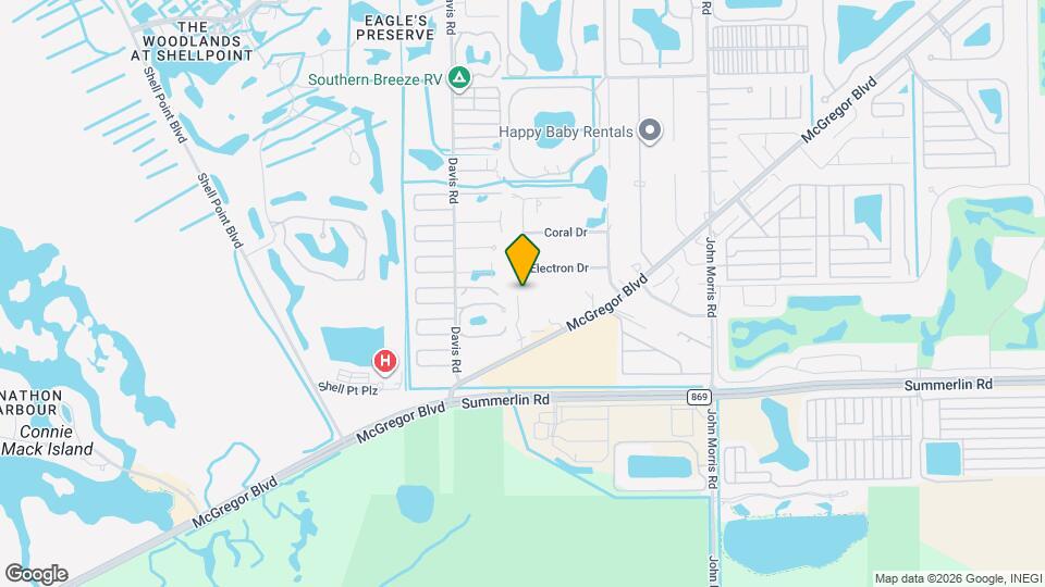 16801 Sanibel Sunset Ct Mapa y Detalles de la Ubicación