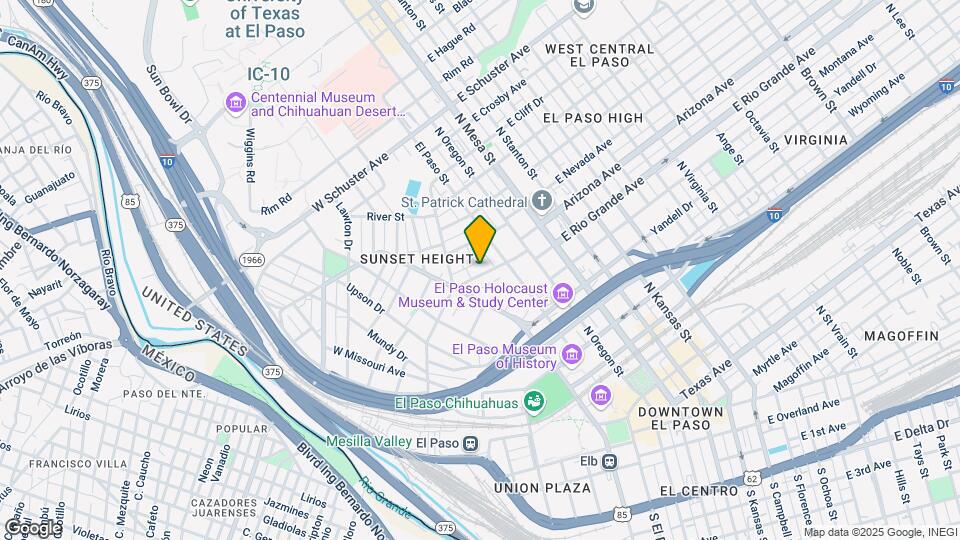 221 W Rio Grande Ave Map and Location Details