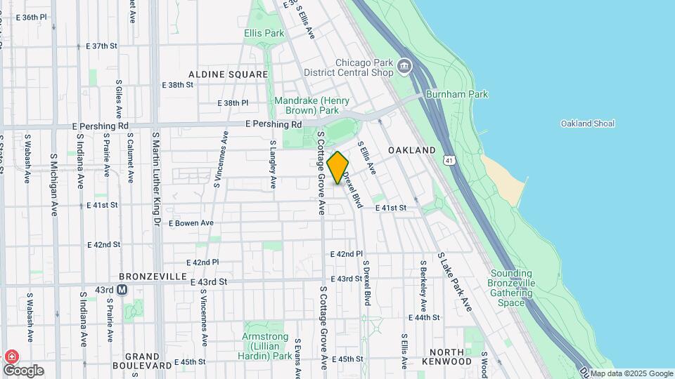 4014 S Drexel Blvd Mapa y Detalles de la Ubicación