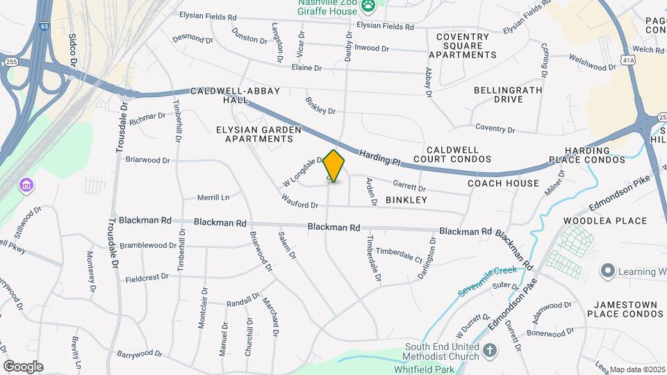 4808 Danby Dr Map and Location Details