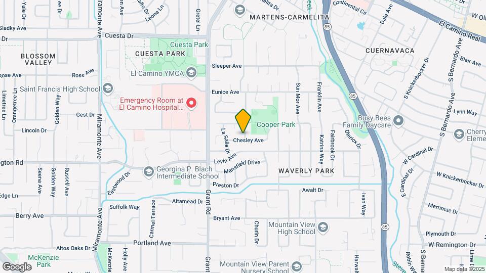 350 Chesley Ave Map and Location Details