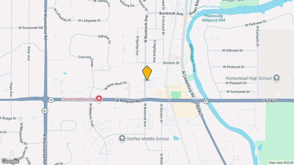 11342 N Buntrock Ave Map and Location Details