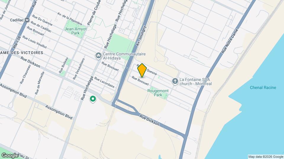 2071 Bossuet Rue Map and Location Details