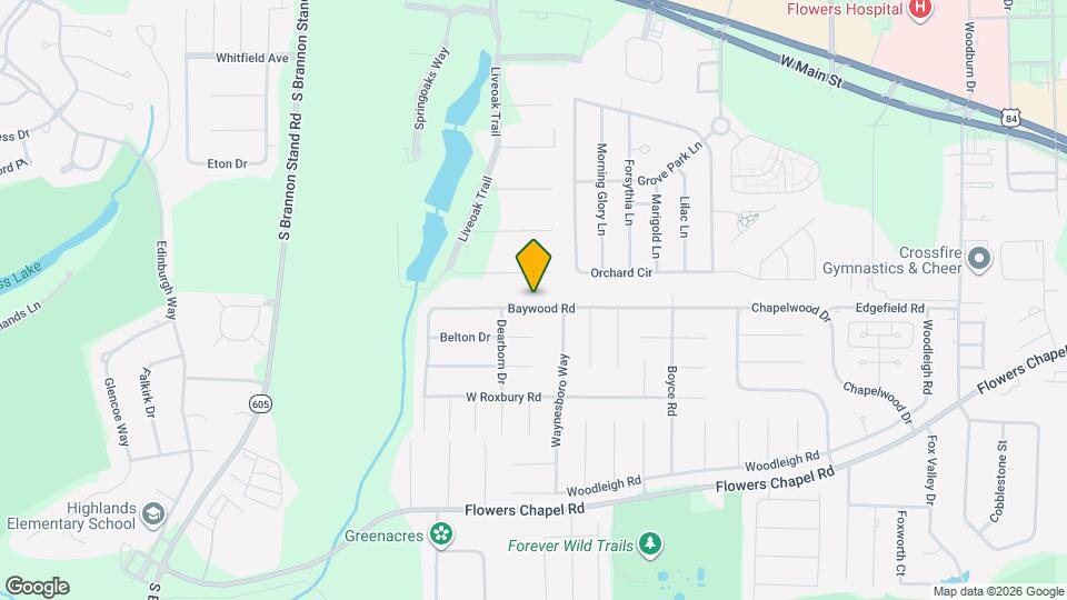 908 Baywood Rd Mapa y Detalles de la Ubicación