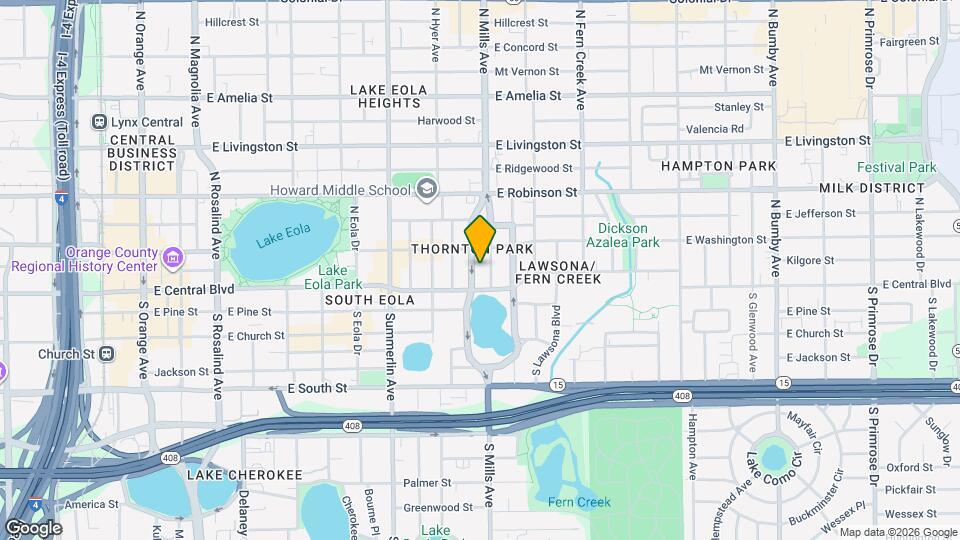 19 Thornton Ave Map and Location Details