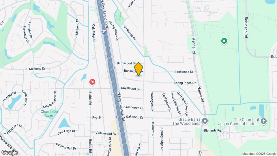 259 Spring Pines Dr Map and Location Details