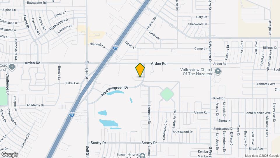 7516 Lamount Dr Mapa y Detalles de la Ubicación