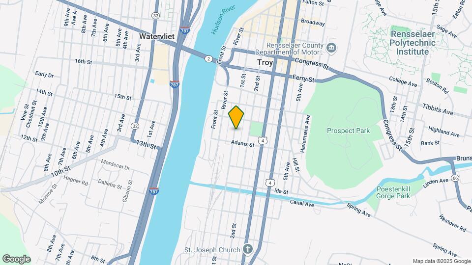 182 1st St Map and Location Details
