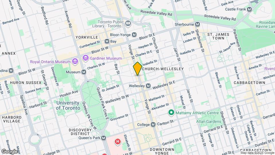 632B Yonge St Map and Location Details