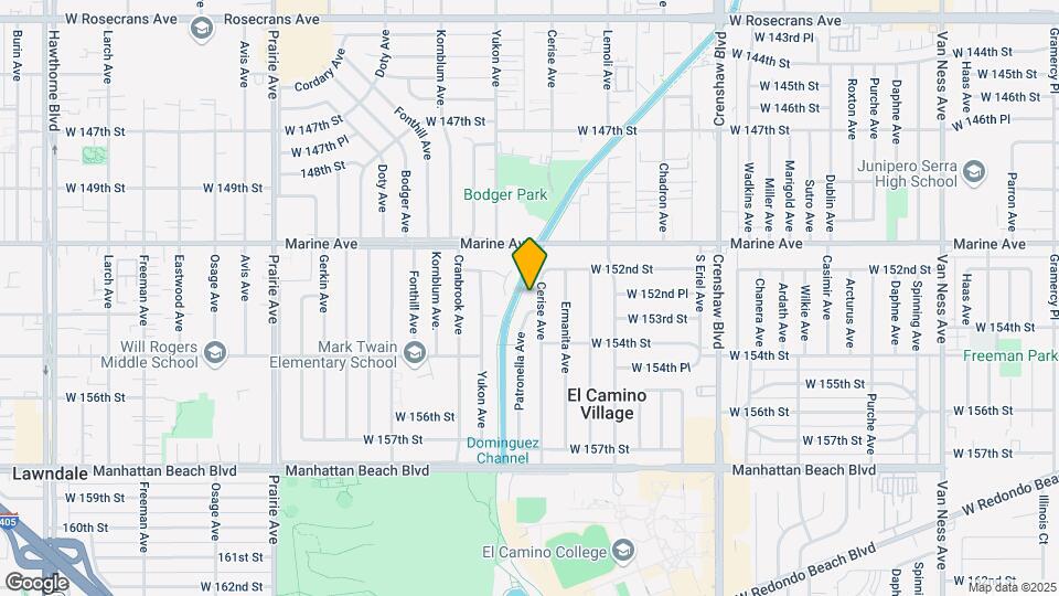 15229 Cerise Ave Map and Location Details