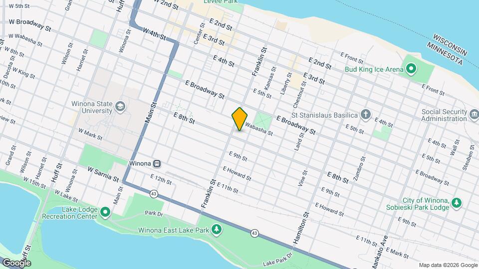 266 E 8th St Mapa y Detalles de la Ubicación