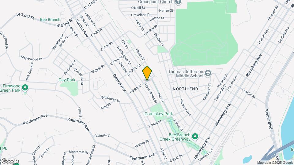 320 E 26th St Map and Location Details