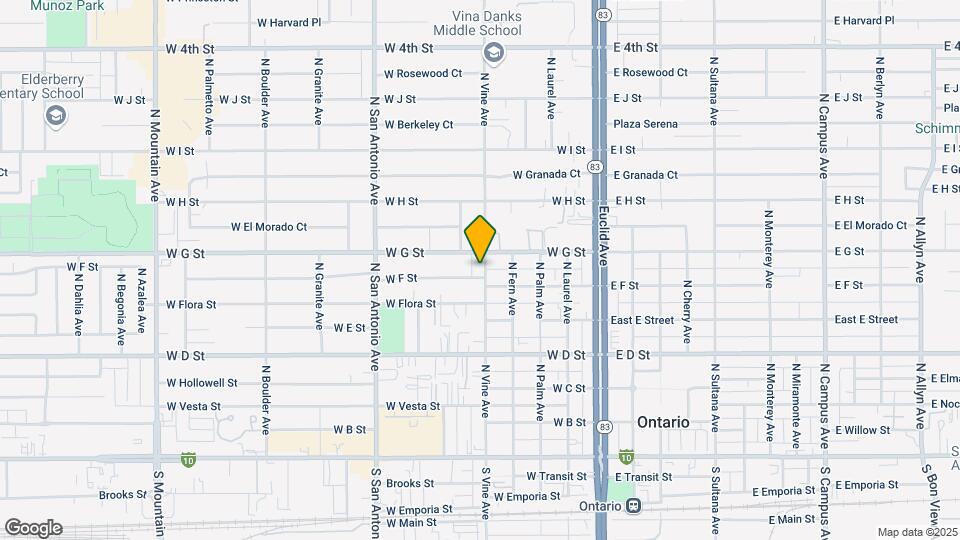 504 W F St Map and Location Details